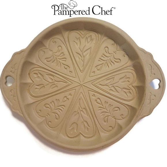 Pampered Chef Kitchen Pampered Chef Vintage 988 Clay Shortbread